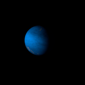 The artist's impression of K2-211 b artist's rendition