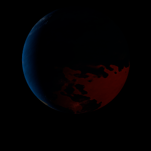 The artist's impression of K2-212 b artist's rendition