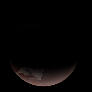 The artist's impression of K2-219 b artist's rendition