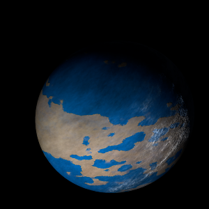 The artist's impression of K2-21 c artist's rendition