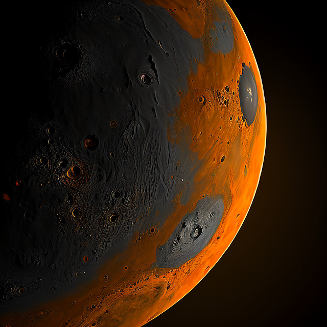 The artist's impression of K2-229 d artist's rendition