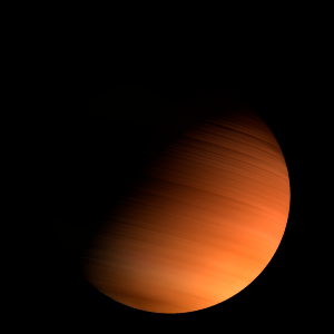 The artist's impression of K2-231 b artist's rendition