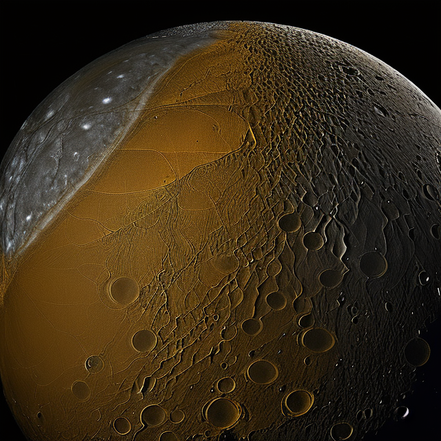 The artist's impression of K2-243 b artist's rendition
