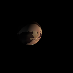 The artist's impression of K2-258 b artist's rendition