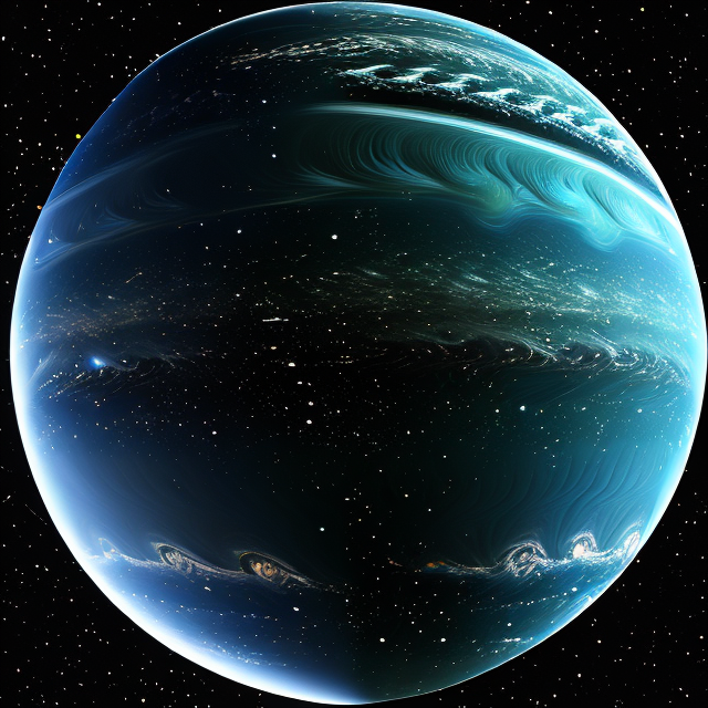 The artist's impression of K2-264 b artist's rendition