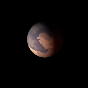The artist's impression of K2-268 f artist's rendition