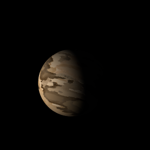 The artist's impression of K2-282 c artist's rendition