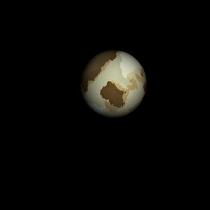 The artist's impression of K2-288 Bb artist's rendition