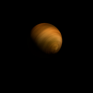 The artist's impression of K2-291 b artist's rendition