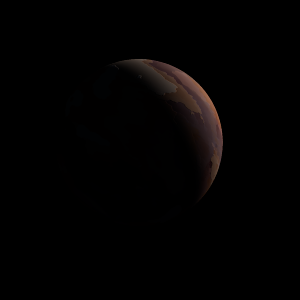 The artist's impression of K2-301 c artist's rendition