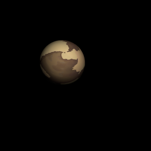 The artist's impression of K2-319 b artist's rendition