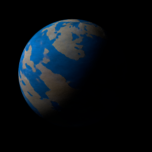 The artist's impression of K2-325 b artist's rendition