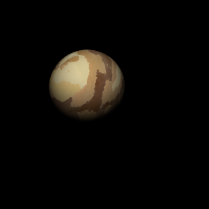 The artist's impression of K2-35 b artist's rendition