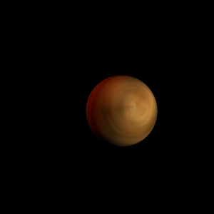 The artist's impression of K2-372 b artist's rendition