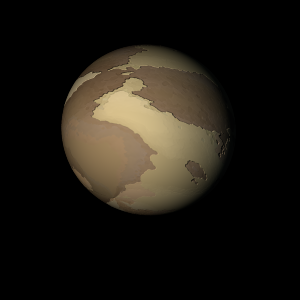 The artist's impression of K2-377 b artist's rendition