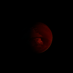 The artist's impression of K2-391 b artist's rendition