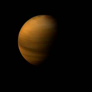 The artist's impression of K2-417 b artist's rendition