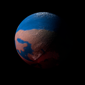 The artist's impression of K2-418 b artist's rendition
