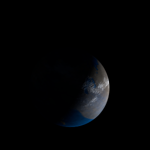The artist's impression of K2-4 b artist's rendition