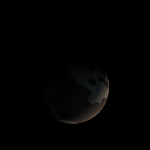 The artist's impression of K2-54 b artist's rendition