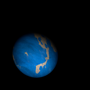 The artist's impression of K2-62 c artist's rendition
