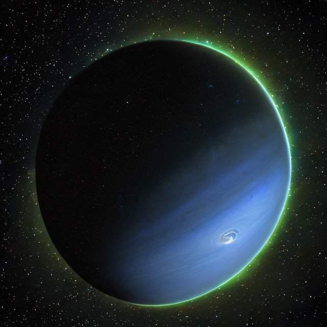 The artist's impression of K2-72 e artist's rendition