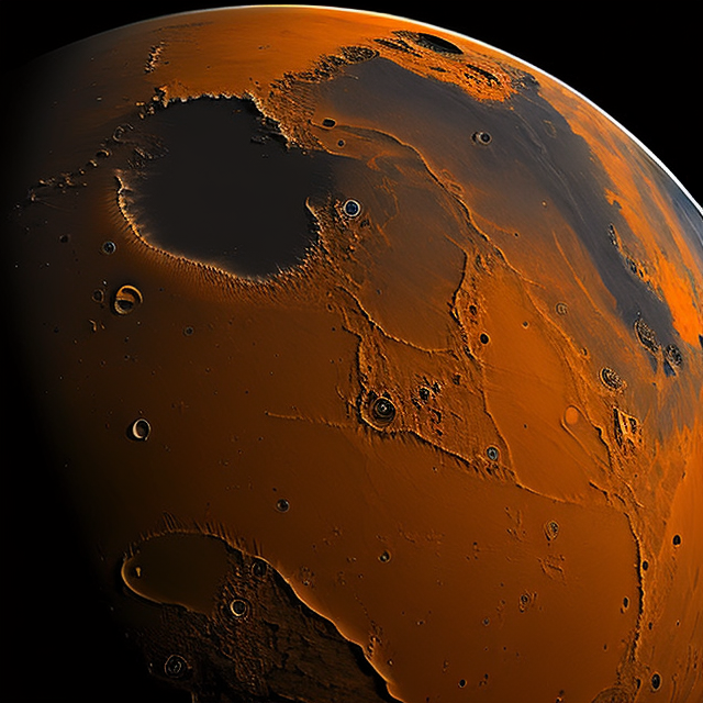 The artist's impression of K2-83 c artist's rendition