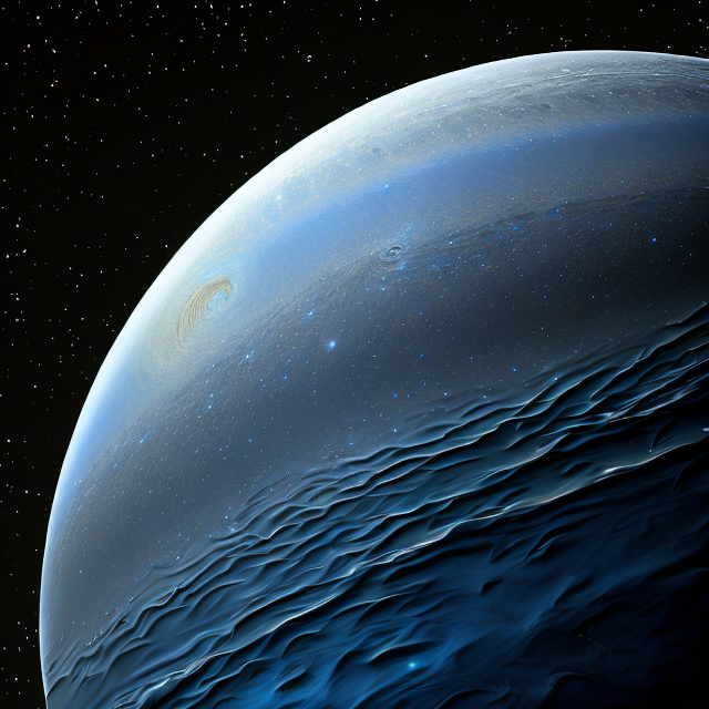 The artist's impression of K2-91 b artist's rendition