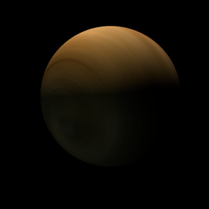 The artist's impression of K2-98 b artist's rendition