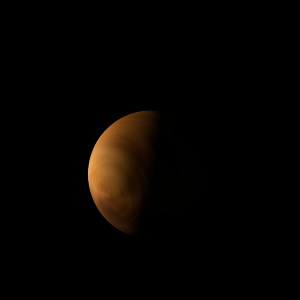 The artist's impression of KELT-11 b artist's rendition