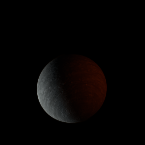 The artist's impression of KELT-17 b artist's rendition