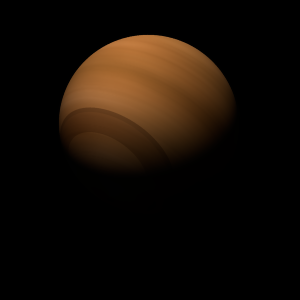 The artist's impression of KELT-20 Ac artist's rendition