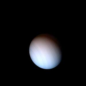 The artist's impression of KELT-21 Ab artist's rendition