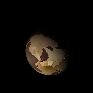 The artist's impression of KELT-22A b artist's rendition