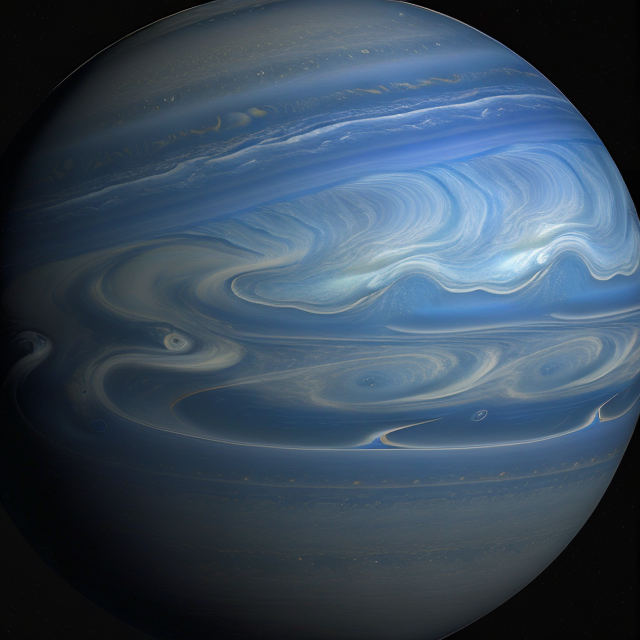 The artist's impression of KELT-8 b artist's rendition