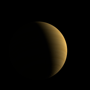 The artist's impression of KELT-9 Ab artist's rendition
