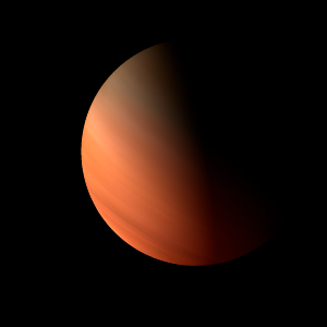 The artist's impression of Kelu-1 b artist's rendition