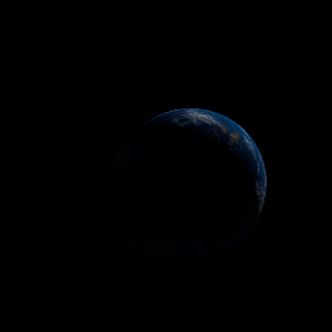 The artist's impression of Kepler-1002 b artist's rendition