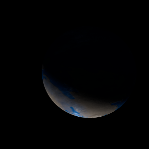 The artist's impression of Kepler-1005 b artist's rendition