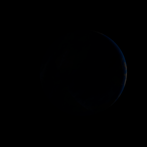 The artist's impression of Kepler-1015 b artist's rendition