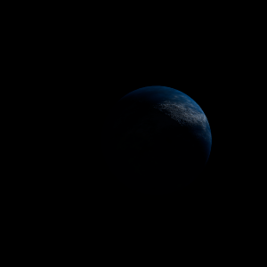 The artist's impression of Kepler-1016 b artist's rendition