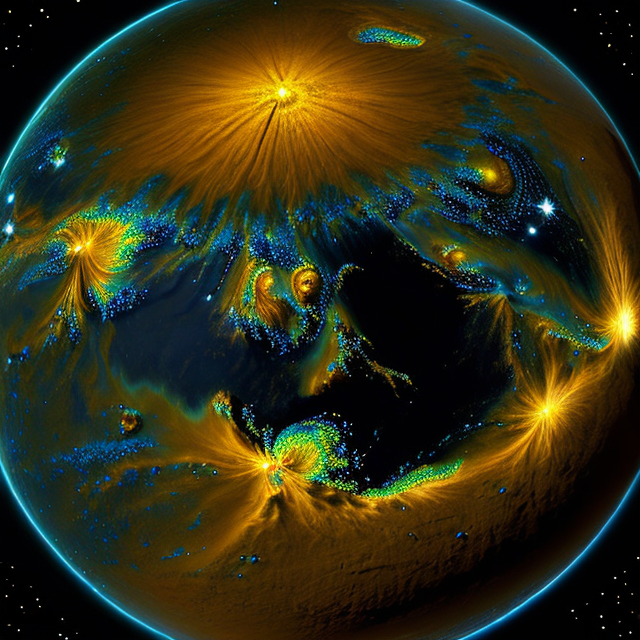 The artist's impression of Kepler-101 c artist's rendition