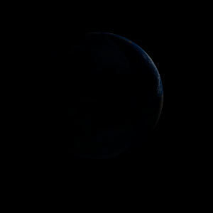 The artist's impression of Kepler-1023 b artist's rendition