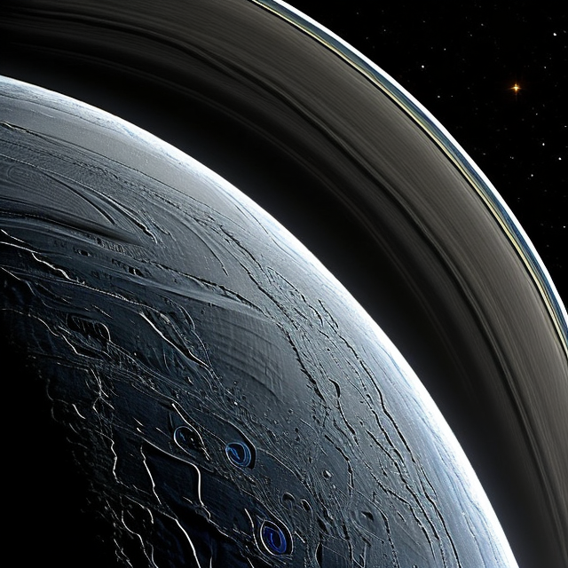 The artist's impression of Kepler-1031 b artist's rendition