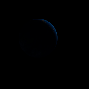 The artist's impression of Kepler-1051 b artist's rendition