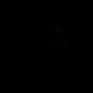 The artist's impression of Kepler-1075 b artist's rendition