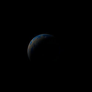 The artist's impression of Kepler-1090 Ab artist's rendition