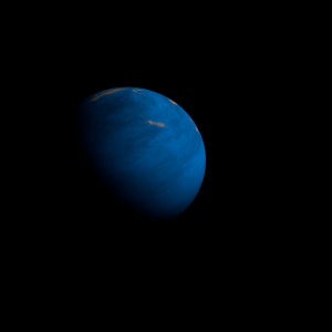 The artist's impression of Kepler-1094 b artist's rendition
