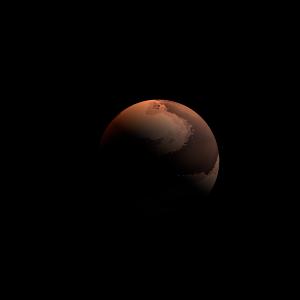 The artist's impression of Kepler-1097 b artist's rendition