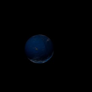 The artist's impression of Kepler-1098 b artist's rendition
